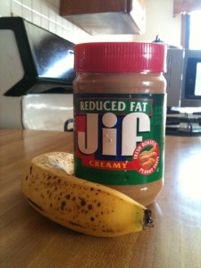 banana peanut butter