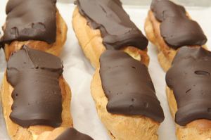 chocolate eclairs